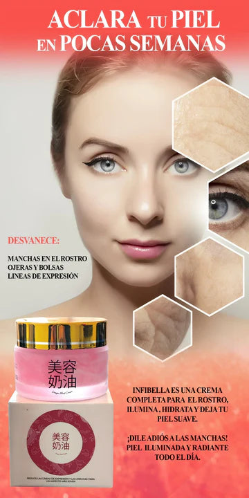 INFABELLA™| CREMA REJUVENECEDORA ANTI-ARRUGAS| ANTI-MANCHAS