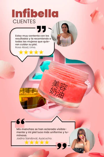 INFABELLA™| CREMA REJUVENECEDORA ANTI-ARRUGAS| ANTI-MANCHAS